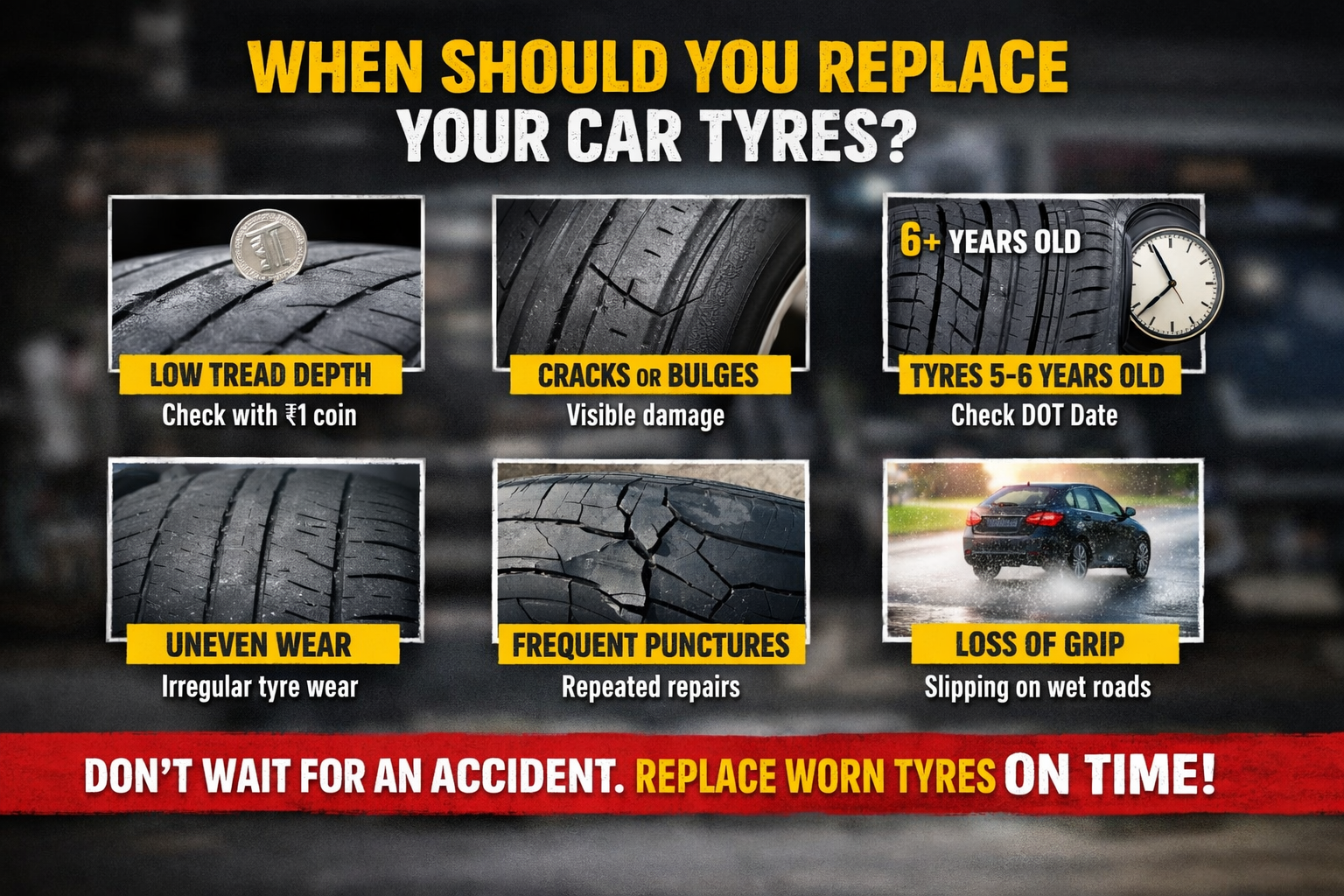 When Should You Replace Your Car Tyres?